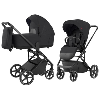 Коляска 2 в 1 Carrello Alfa CRL-6522 Rock Black 01